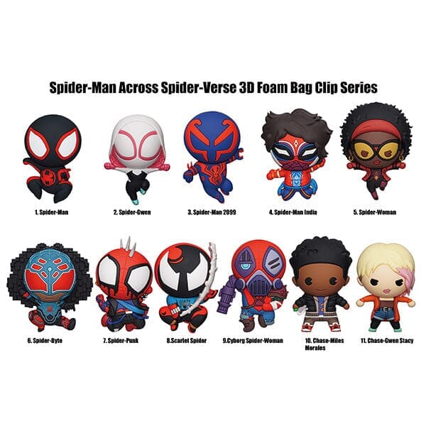 3D Spider-Man: Across the Spider-Verse Character Clip Hanger Blind bag (1pc) - Image 3