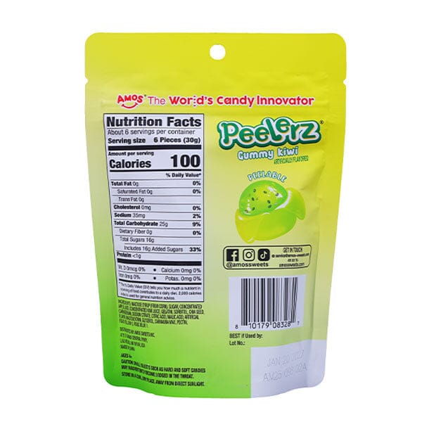 Amos 4D Peelerz Peelable Fruit Gummy Candy (6oz) Multiple Flavors - Image 25