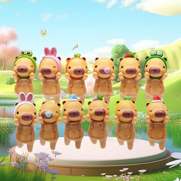 Capybara Huggers: The Phone Hugging Animals Collectable Figurine Blind Bag (1pc) - Image 3