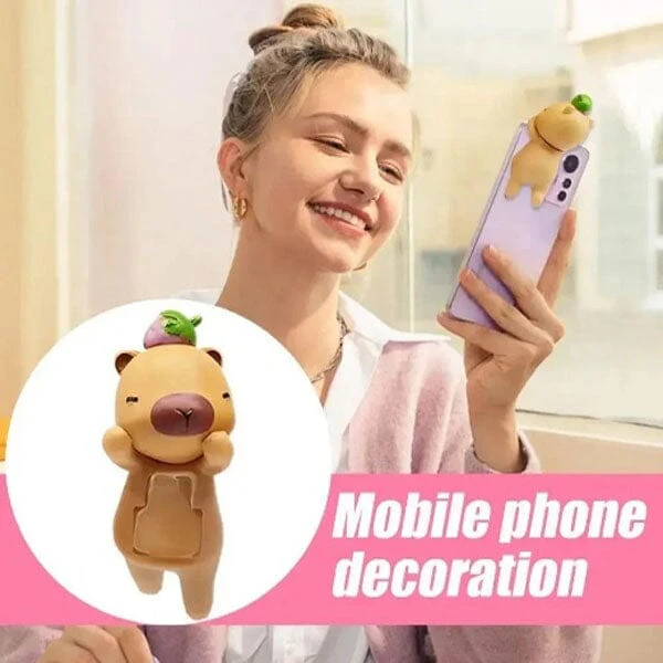 Capybara Huggers: The Phone Hugging Animals Collectable Figurine Blind Bag (1pc) - Image 6