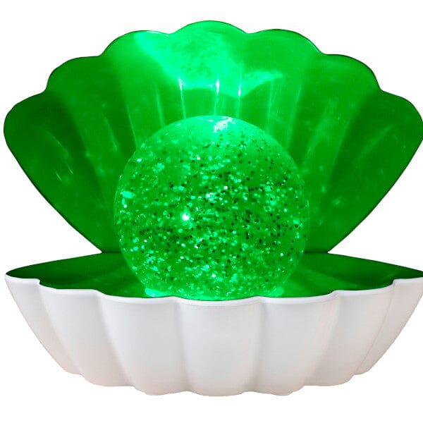 LED Color-Changing Clam Shell Glitter Lamp - Image 7