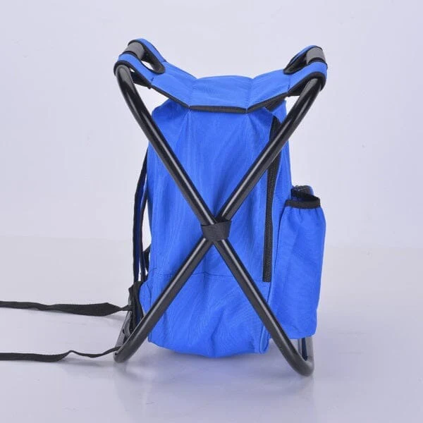 Cooli Tote : 3 In 1 Cooler Backpack & Stool - Blue - Image 5