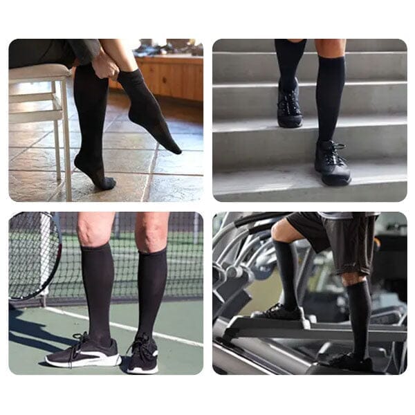 Copper Fit® Energy Compression Knee-High Unisex Socks (1 Pair) Multiple Sizes - Image 5