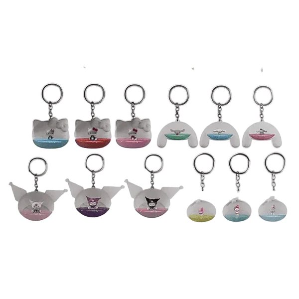 Hello Kitty and Friends Head Tsunameez - Blind Bag Keychain - Image 3