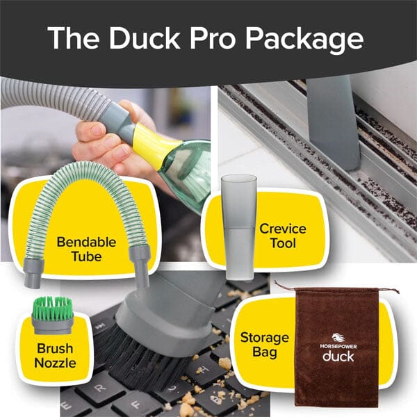 Horsepower Duck Vacuum Rechargeable Handheld Vacuum (Includes Accessories!) - Image 8