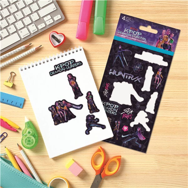 KPop Demon Hunters Sticker Pack (4 Sheets) - Image 3