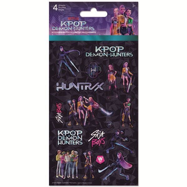 KPop Demon Hunters Sticker Pack (4 Sheets) - Image 4