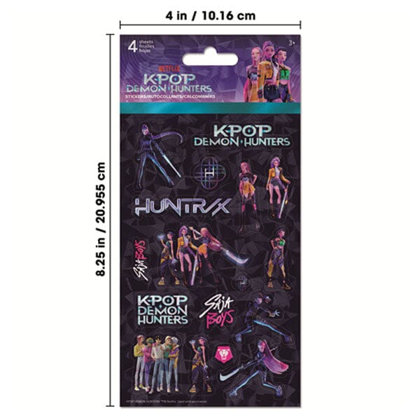 KPop Demon Hunters Sticker Pack (4 Sheets) - Image 5