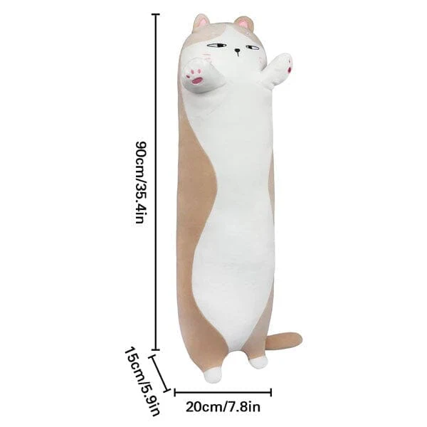 Long Animal Plush Toy Styles (3FT Long!) | Grumpy Cat - Image 7