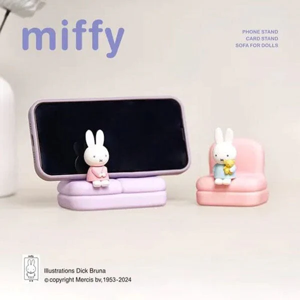 Miffy Sofa Phone Stand Collectible Couch Blind Box (1pc) Series 2 - Image 5