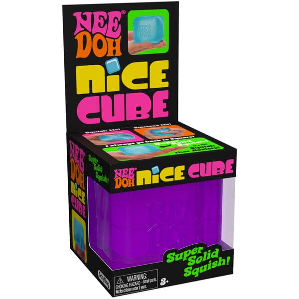 Nee Doh Nice Cube Squishy Fidget Stress Ball (1pc) Assorted Colors - Image 6