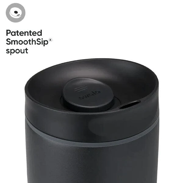 Owala® SmoothSip 20oz Insulated Travel Mug in Black - Image 4
