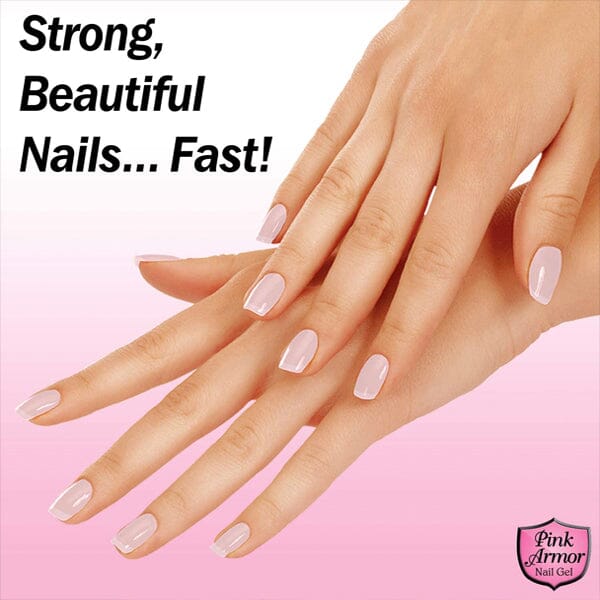 Pink Armor Nail Gel | Keratin Treatment For Long & Healthy Nails | As Seen On TV! - Image 4