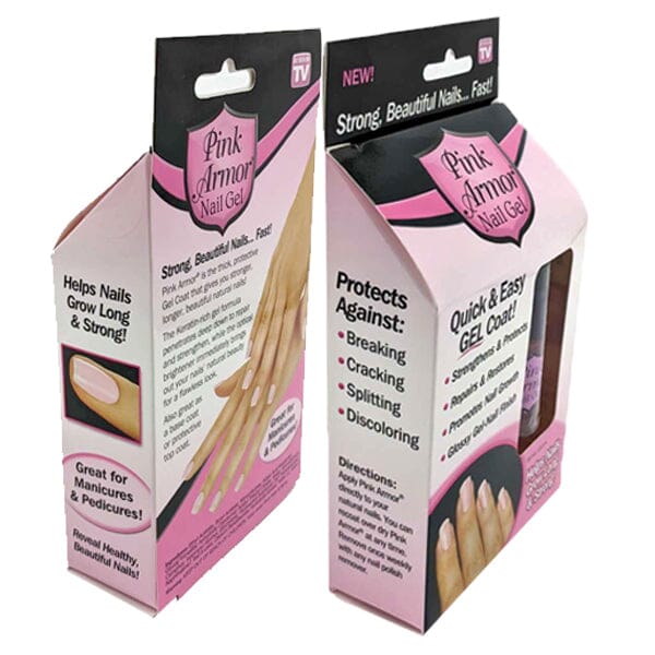 Pink Armor Nail Gel | Keratin Treatment For Long & Healthy Nails | As Seen On TV! - Image 5