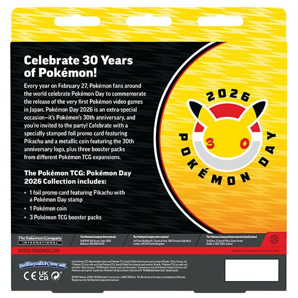 Pokémon TCG: Pokémon Day 2026 Collection Box - Image 3