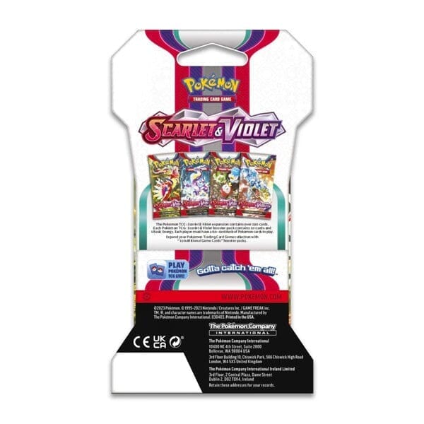 Pokémon TCG: Scarlet & Violet Booster Sleeve | Ships Assorted - Image 6