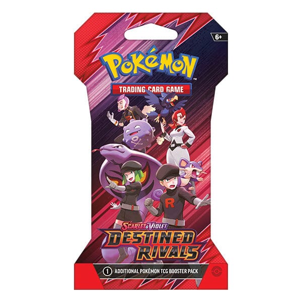 Pokémon TCG: Scarlet & Violet Destined Rivals Sleeved Booster (1 Pack 10 Cards) - Image 4