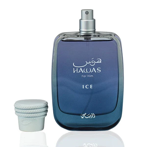 Rasasi Hawas Ice Eau de Parfum Men's Cologne Spray Bottle (100mL) - Image 4