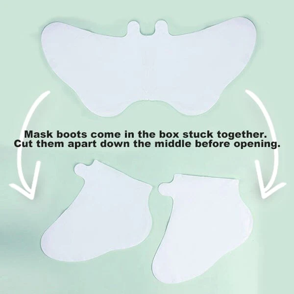 RevivaFoot Exfoliating Foot Peel Masks (2pk) | As Seen On Social! - Image 5