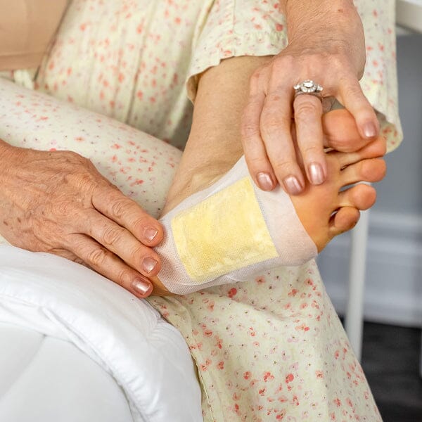 RevivaSole Ginger Detox Foot Pads (20pc) Natural Detox Feet Patches - Image 7