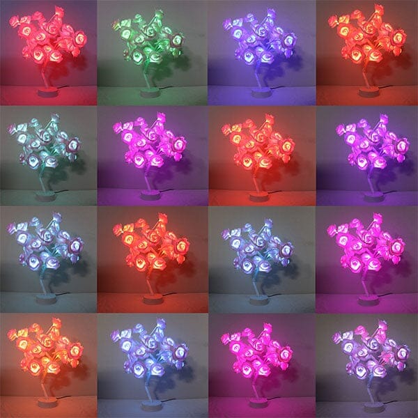 RosiTwists Decorative LED Tabletop Rose Tree Lamp - Image 8