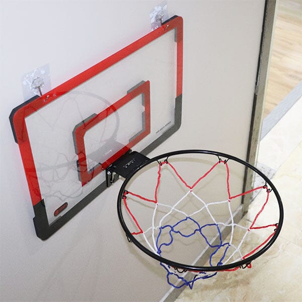 StealthDunk Silent Basketball Indoor Hoop with Clear Backboard - Image 7