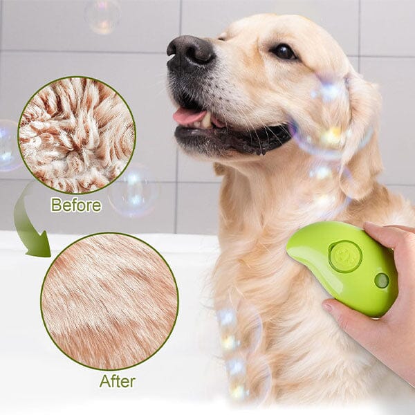 SteamyTails: Silicone Steam Grooming Brush For Cats & Dogs - Image 10