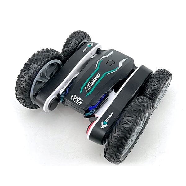 Tough Trax Tornado: Remote Control Stunt Car w/ Double-Sided Driving! - Image 3