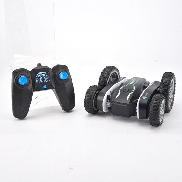 Tough Trax Tornado: Remote Control Stunt Car w/ Double-Sided Driving! - Image 9