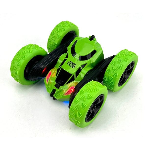 Tough Trax Whizzer 4WD Remote Control Stunt Car w/ Headlights! - Image 3