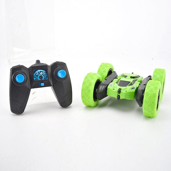 Tough Trax Whizzer 4WD Remote Control Stunt Car w/ Headlights! - Image 5